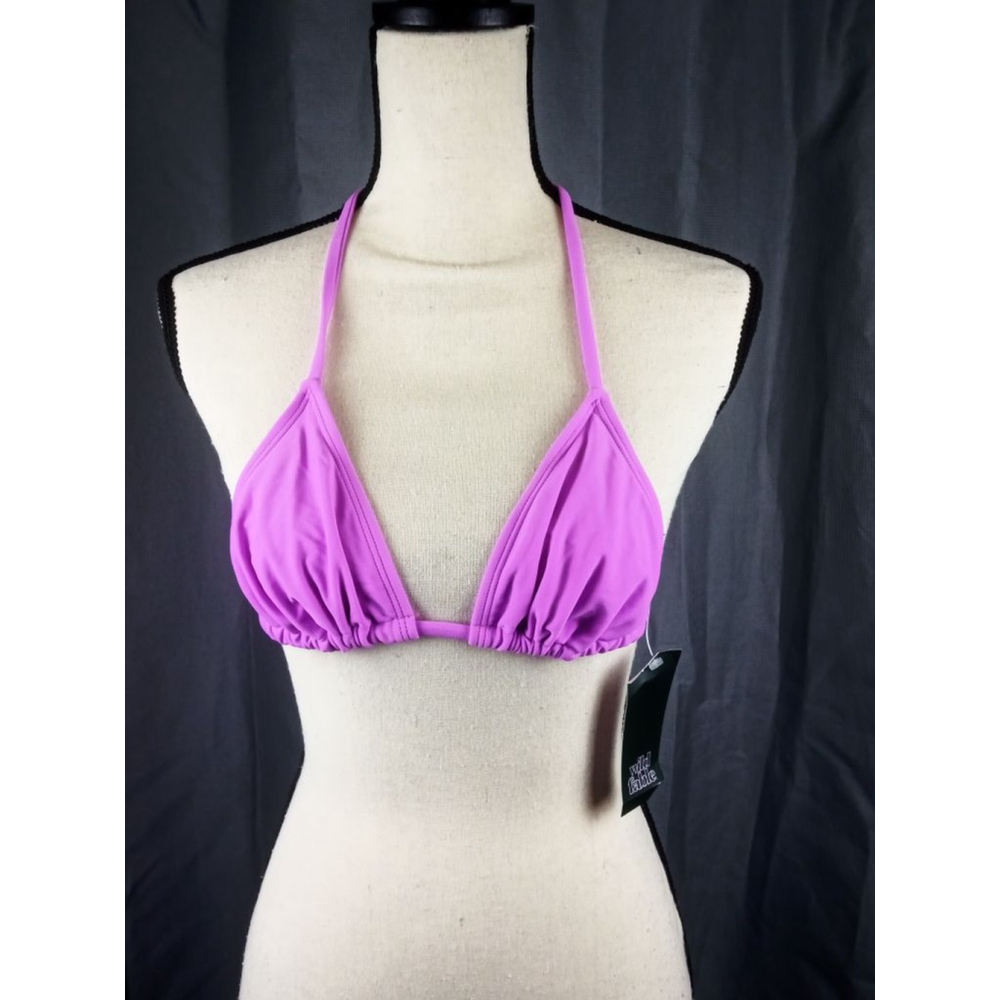 NWT Wild Fable bikini top, purple, size XS